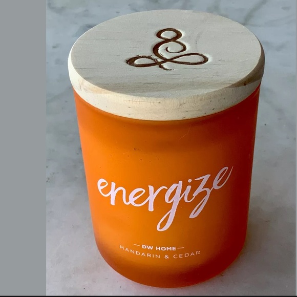 DW HOME CANDLE MANDARIN CEDAR ENERGIZE SCENTED MINI NEW 3.8 oz - Picture 3 of 4